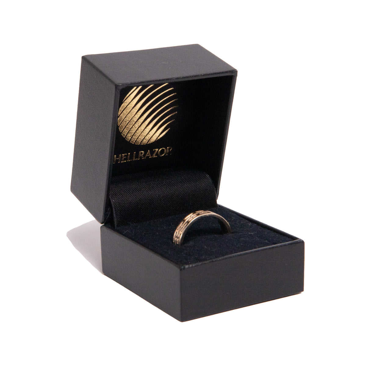 H CHAIN RING - 10K GOLD – Hellrazor Online