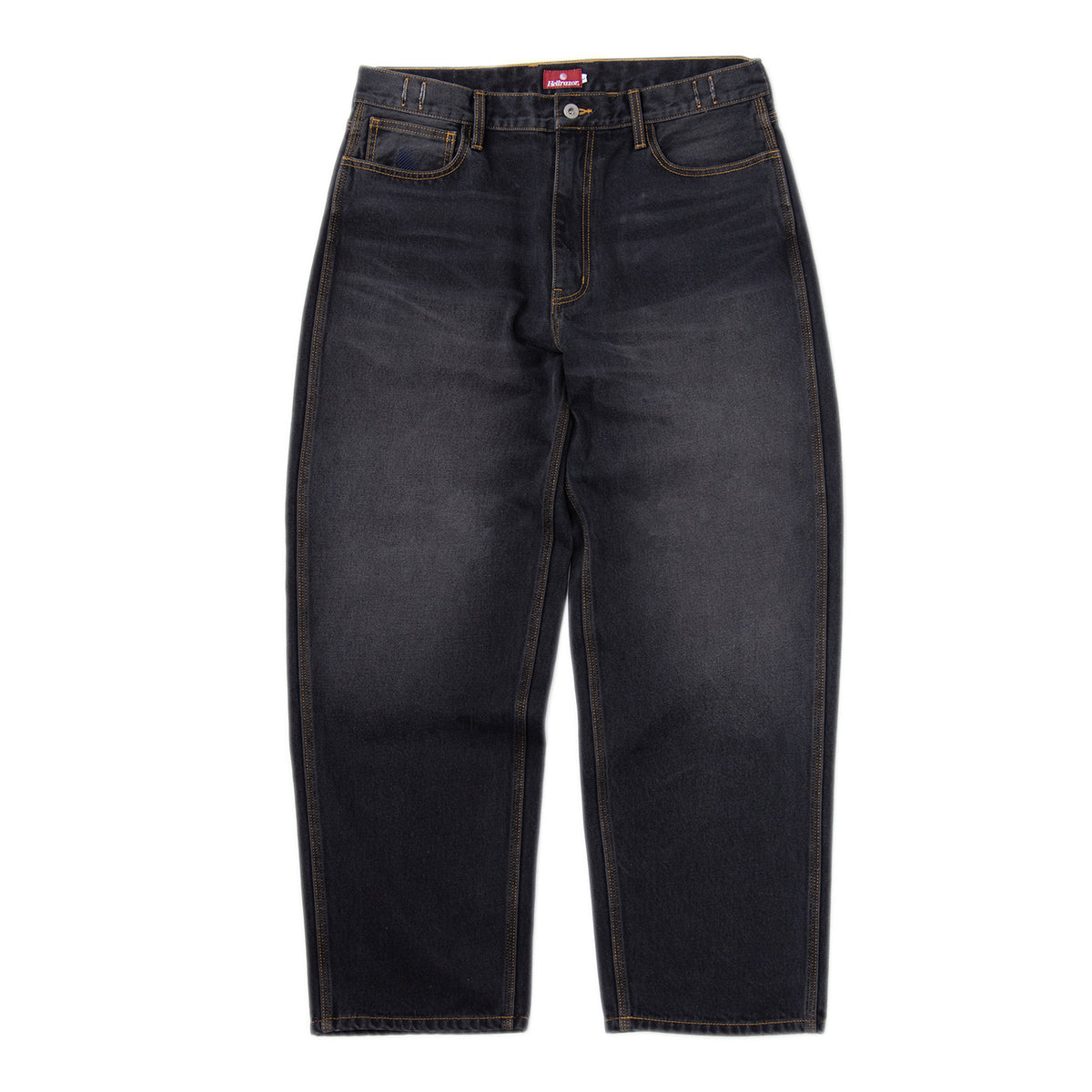 パンツ HELLRAZOR BAGGIE DENIM PANTS Fade Black BAGGIE DENIM PANTS - FADE BLACK – Hellrazor Online