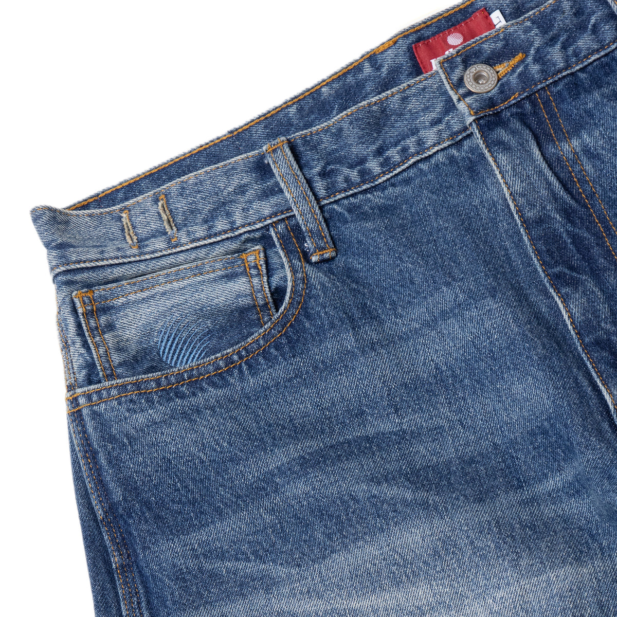 BAGGIE DENIM PANTS - FADE INDIGO – Hellrazor Online