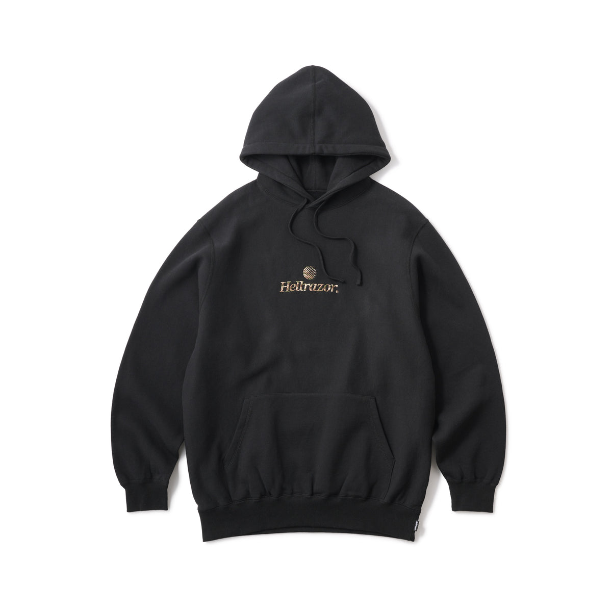 CAMO TRADEMARK LOGO PULLOVER HOODIE - BLACK – Hellrazor Online