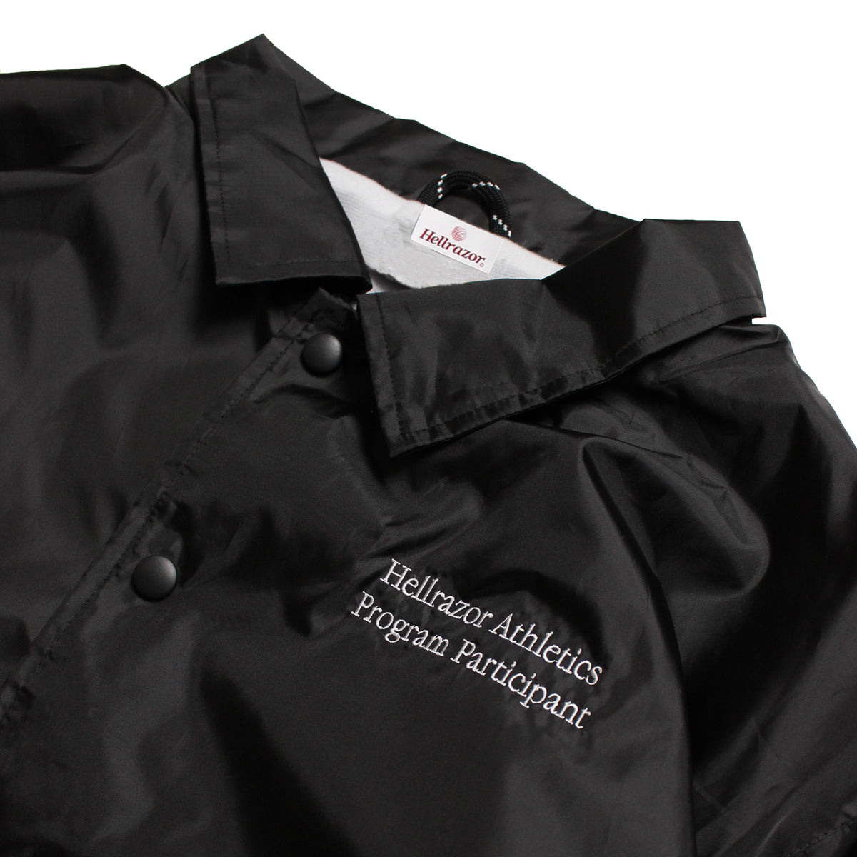 SELF DEFENSE COACH JACKET - BLACK – Hellrazor Online