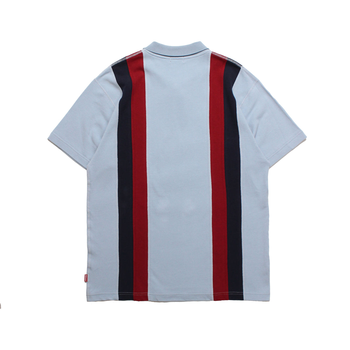 DOUBLE STRIPED POLO SHIRT - SLATE BLUE – Hellrazor Online