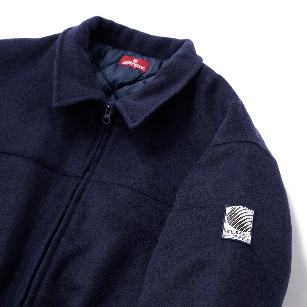 ジャケット・アウター HELLRAZOR WOOL DONKEY JACKET WOOL DONKEY JACKET - NAVY – Hellrazor Online