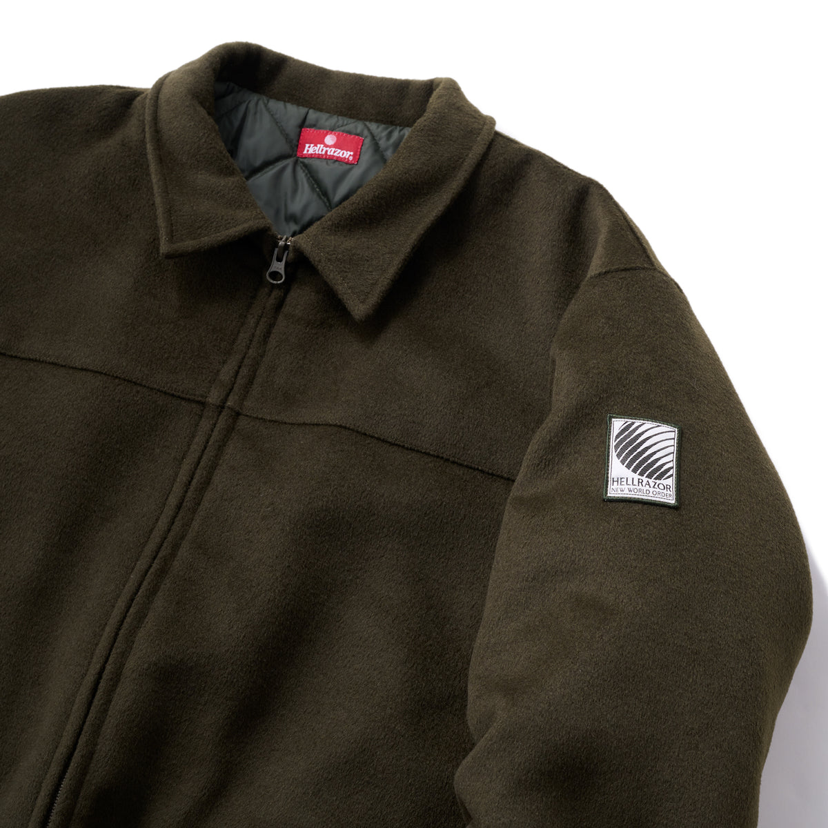WOOL DONKEY JACKET - GREEN – Hellrazor Online