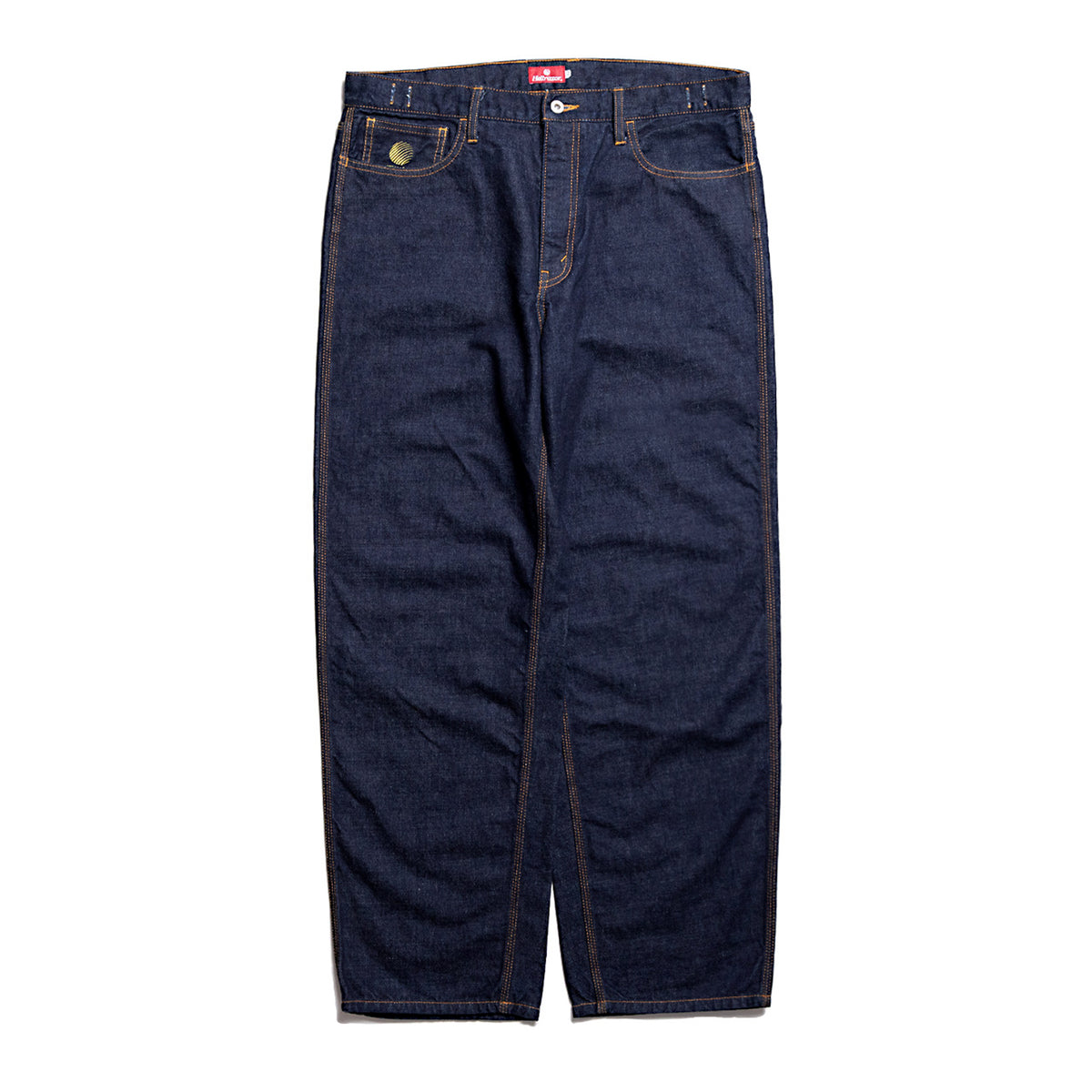 BAGGIE DENIM PANTS - ONE WASH INDIGO – Hellrazor Online