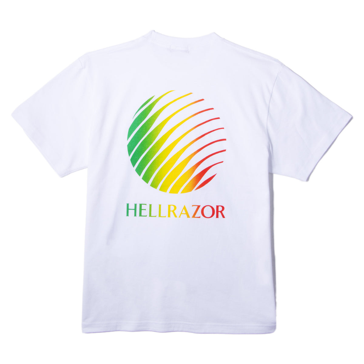 RASTA CORE LOGO SHIRT - WHITE – Hellrazor Online