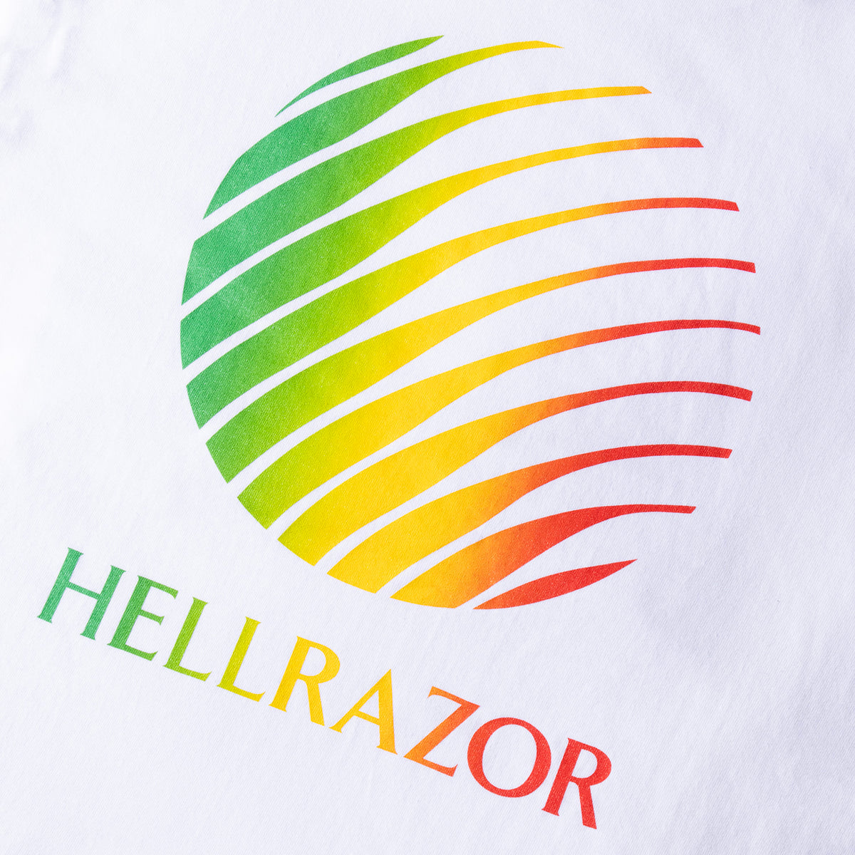 RASTA CORE LOGO SHIRT - WHITE – Hellrazor Online