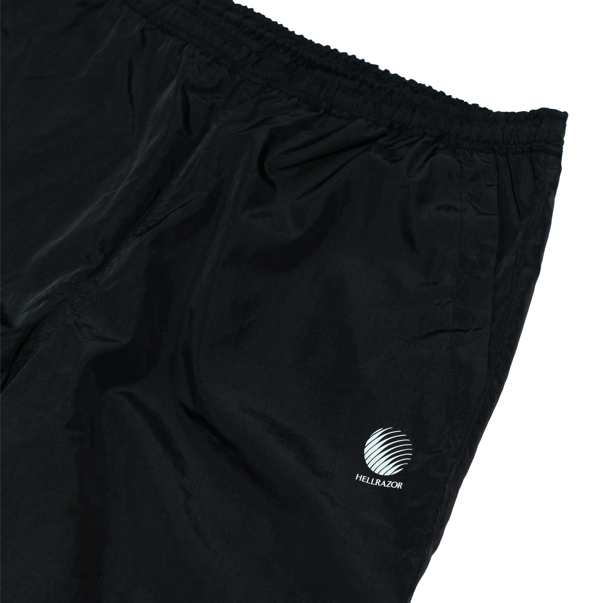 LOGO NYLON PANTS - BLACK – Hellrazor Online