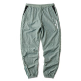 TRADEMARK LOGO NYLON PANTS with VENTILATION - SLATE