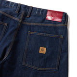 BAGGIE DENIM PANTS - ONE WASH INDIGO