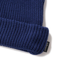 SOLID COTTON BEANIE - MIDNIGHT BLUE