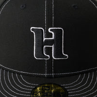 SYMBOL H LOGO 59FIFTY NEWERA - BLACK