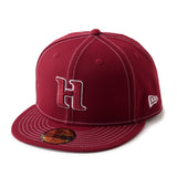 SYMBOL H LOGO 59FIFTY NEWERA - BURGUNDY