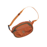 LOGO EMB  POUCH - RUST/ARMY GREEN