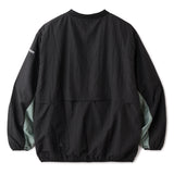 TRADEMARK LOGO PULLOVER JACKET - BLACK