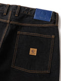 BAGGIE DENIM PANTS - ONE WASH BLACK