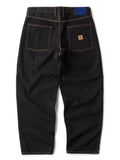BAGGIE DENIM PANTS - ONE WASH BLACK
