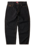 BAGGIE DENIM PANTS - ONE WASH BLACK