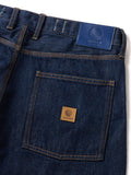 BAGGIE DENIM PANTS - ONE WASH INDIGO