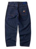 BAGGIE DENIM PANTS - ONE WASH INDIGO