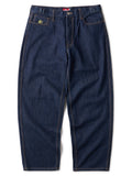 BAGGIE DENIM PANTS - ONE WASH INDIGO