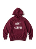 RENT A COFFIN HOODIE - BURGUNDY