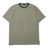 H STRIPED SHIRT  - GREEN/BROWN