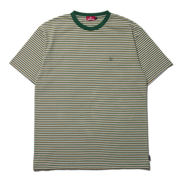 H STRIPED SHIRT  - GREEN/BROWN