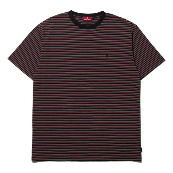 H STRIPED SHIRT  - BROWN/GREY
