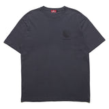 CORE LOGO SHIRT - ASPHALT GREY