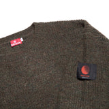 ADVICE MOHAIR CREW SWEATER - OLIVE