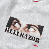 SHORT EYE CREWNECK - ASH GREY