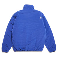 REVERSIBLE ARMY CARGO PUFF JACKET - DEEP BLUE