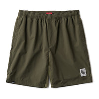 AIR NYLON SHORTS - OLIVE