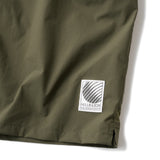 AIR NYLON SHORTS - OLIVE
