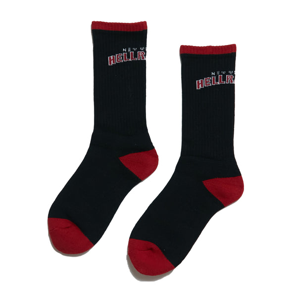 ARCH LOGO SOX - BLACK/RED