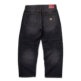 BAGGIE DENIM PANTS - FADE BLACK