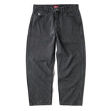 BAGGIE DENIM PANTS - WASH BLACK