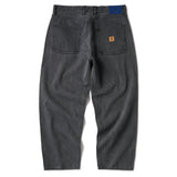 BAGGIE DENIM PANTS - WASH BLACK