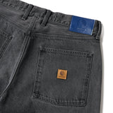 BAGGIE DENIM PANTS - WASH BLACK