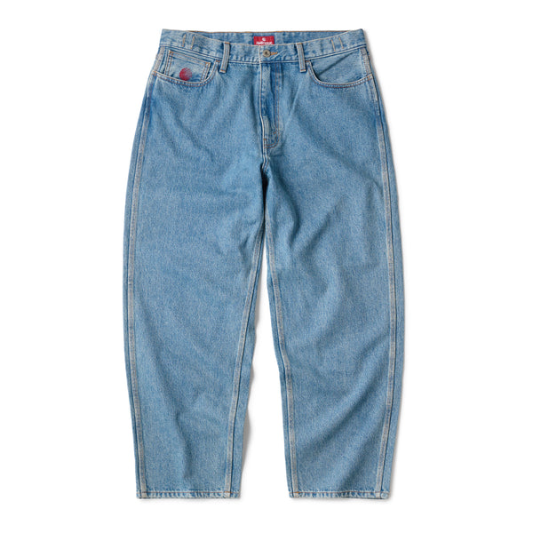 BAGGIE DENIM PANTS - WASH INDIGO