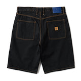 BAGGIE DENIM SHORTS - ONE WASH BLACK