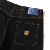 BAGGIE DENIM SHORTS - ONE WASH BLACK