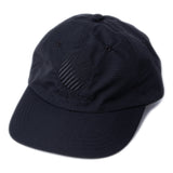 BIG LOGO NYLON 6PANEL CAP - BLACK