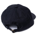 BIG LOGO NYLON 6PANEL CAP - BLACK