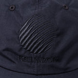 BIG LOGO NYLON 6PANEL CAP - BLACK