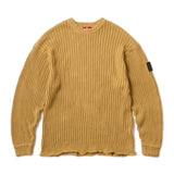 BIG RIB CREW KNIT - COYOTE