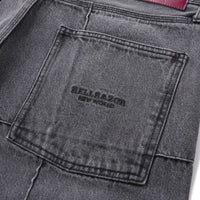 BLOCK BAGGIE DENIM PANTS- DARK BLACK – Hellrazor Online