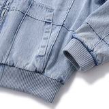 BLOCK DENIM JACKET - LIGHT INDIGO