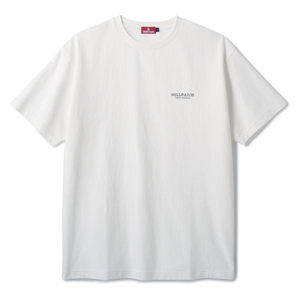 BLOCK LOGO SHIRT - WHITE